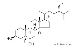 Molecular Structure of 112244-29-8 (Stigmastane-3,6-diol)